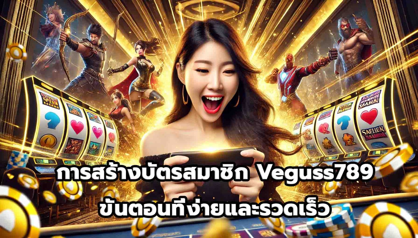 การสร้างบัตรสมาชิก Veguss789 ขั้นตอนที่ง่ายและรวดเร็ว-10