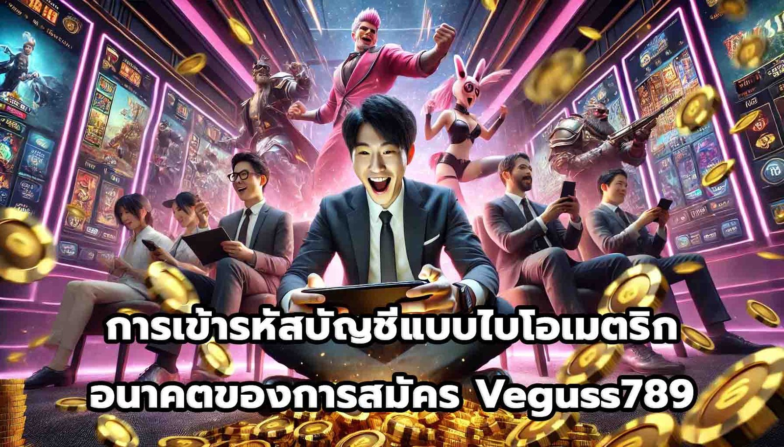 การเข้ารหัสบัญชีแบบไบโอเมตริกอนาคตของการสมัคร Veguss789-3